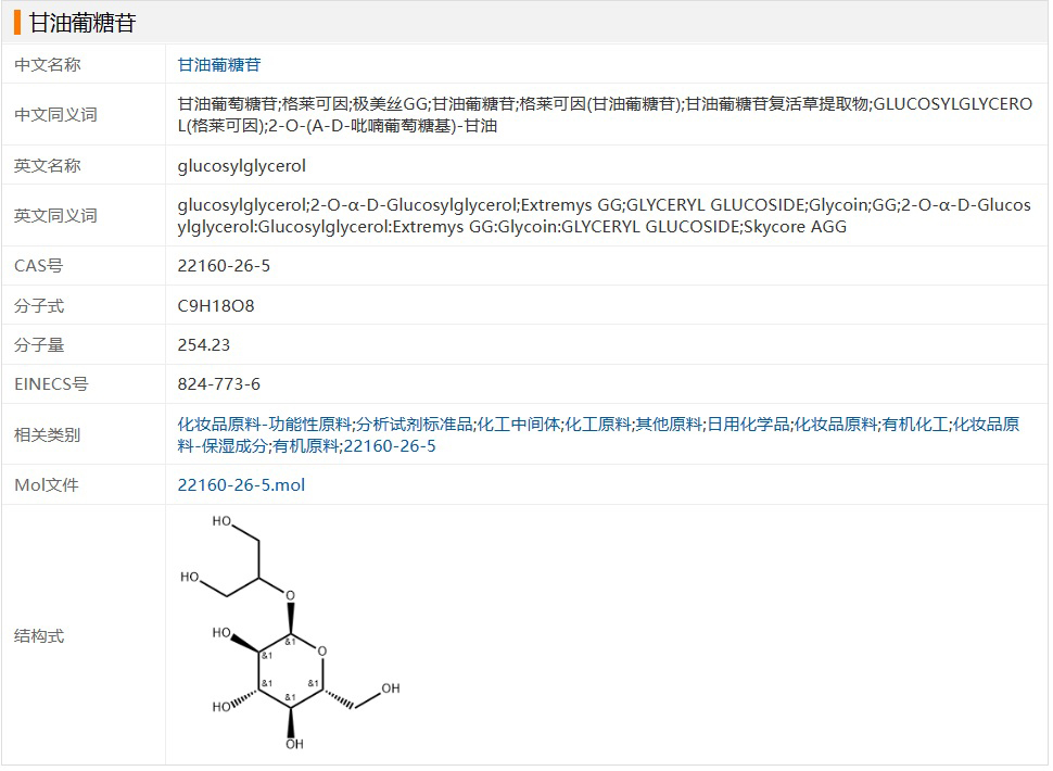 甘油葡糖苷 22160-26-5.jpg
