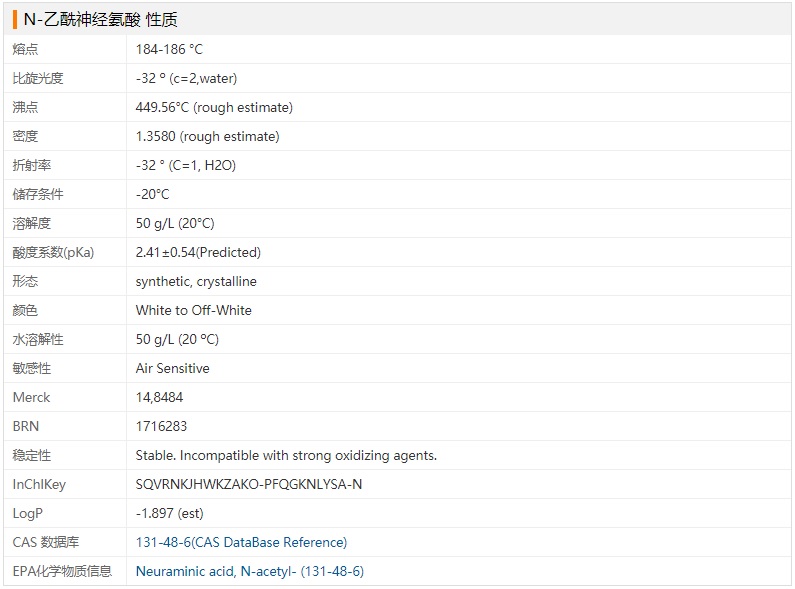 N-乙酰神经氨酸  --[性质].jpg